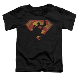 Superman S Shield Knockout - Toddler T-Shirt Toddler T-Shirt Superman   