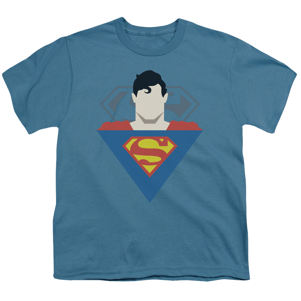 Superman Simple Supes - Youth T-Shirt Youth T-Shirt (Ages 8-12) Superman   