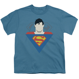 Superman Simple Supes - Youth T-Shirt Youth T-Shirt (Ages 8-12) Superman   
