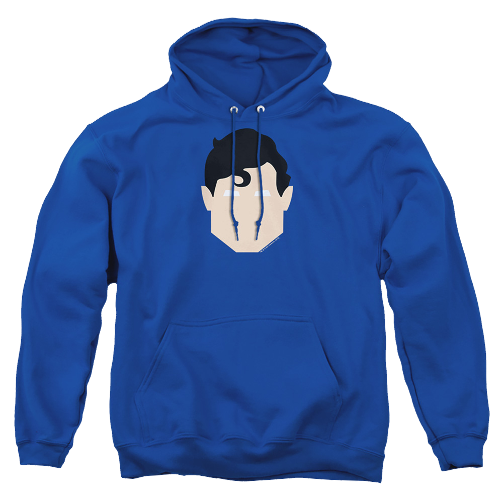 Superman Supes Head - Pullover Hoodie Pullover Hoodie Superman   