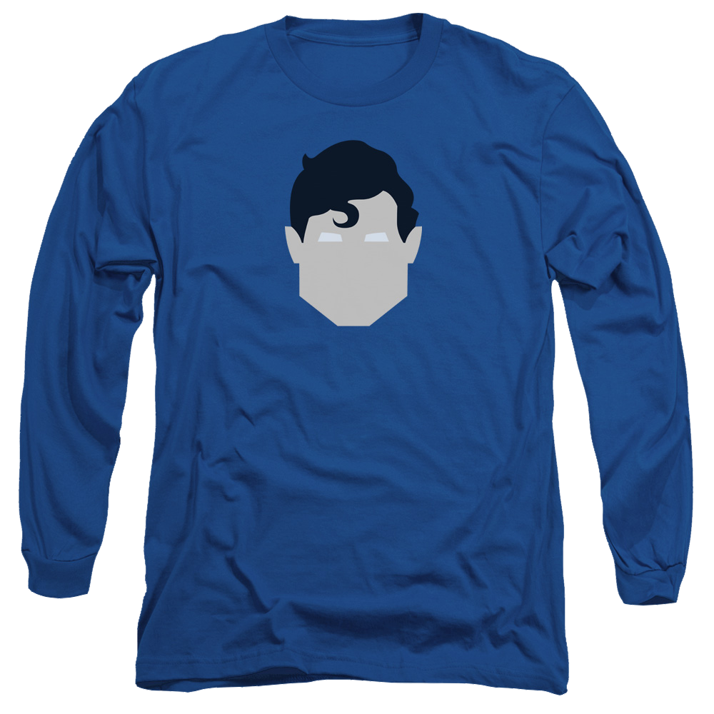Superman Supes Head - Men's Long Sleeve T-Shirt Men's Long Sleeve T-Shirt Superman   