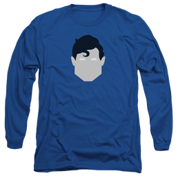 Superman Supes Head - Men's Long Sleeve T-Shirt Men's Long Sleeve T-Shirt Superman   