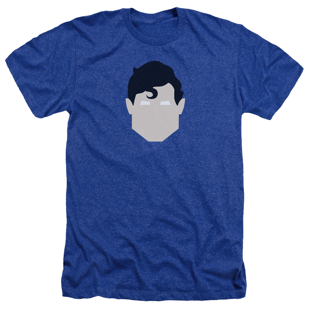 Superman Supes Head - Men's Heather T-Shirt Men's Heather T-Shirt Superman   