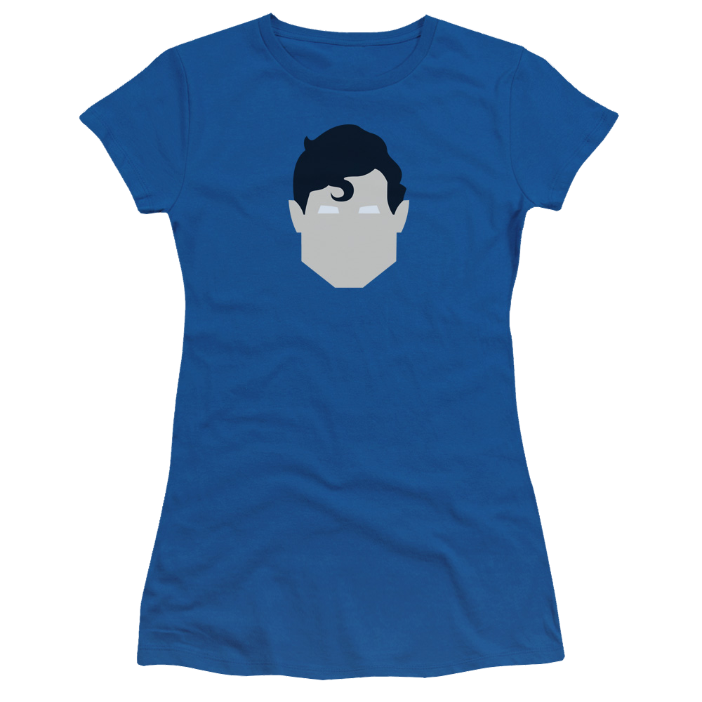 Superman Supes Head - Juniors T-Shirt Juniors T-Shirt Superman   