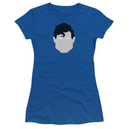Superman Supes Head - Juniors T-Shirt Juniors T-Shirt Superman   