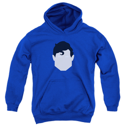 Superman Supes Head - Youth Hoodie Youth Hoodie (Ages 8-12) Superman   