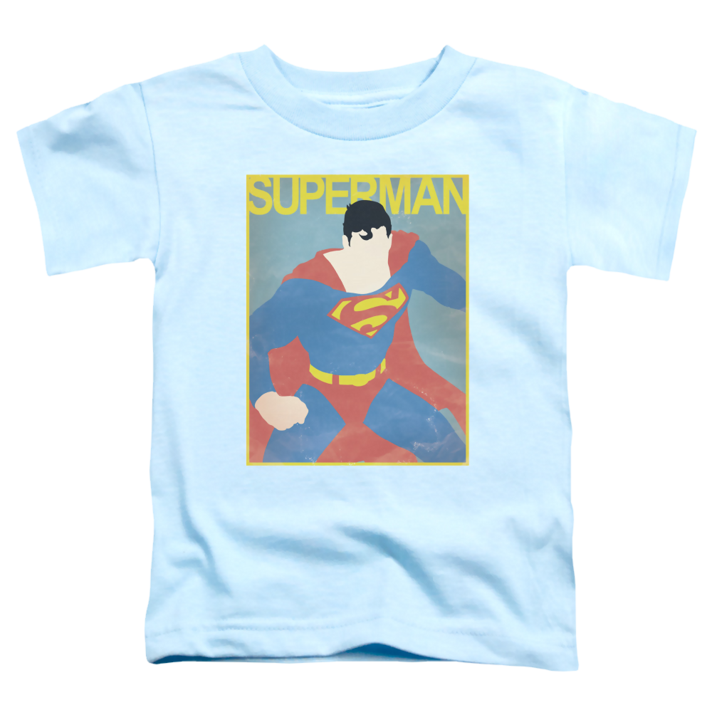 Superman Simple Sm Poster - Toddler T-Shirt Toddler T-Shirt Superman   