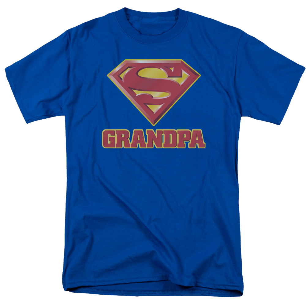 Superman Super Grandpa - Men's Regular Fit T-Shirt Men's Regular Fit T-Shirt Superman   