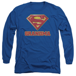 Superman Super Grandma - Men's Long Sleeve T-Shirt Men's Long Sleeve T-Shirt Superman   