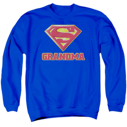 Superman Super Grandma - Men's Crewneck Sweatshirt Men's Crewneck Sweatshirt Superman   