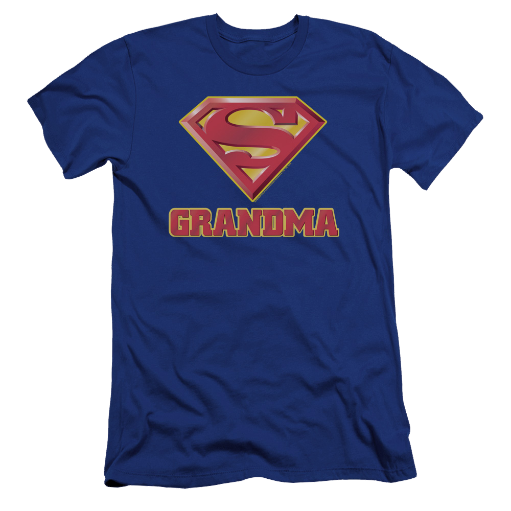 Superman Super Grandma - Men's Premium Slim Fit T-Shirt Men's Premium Slim Fit T-Shirt Superman   