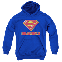 Superman Super Grandma - Youth Hoodie Youth Hoodie (Ages 8-12) Superman   