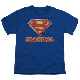 Superman Super Grandma - Youth T-Shirt Youth T-Shirt (Ages 8-12) Superman   