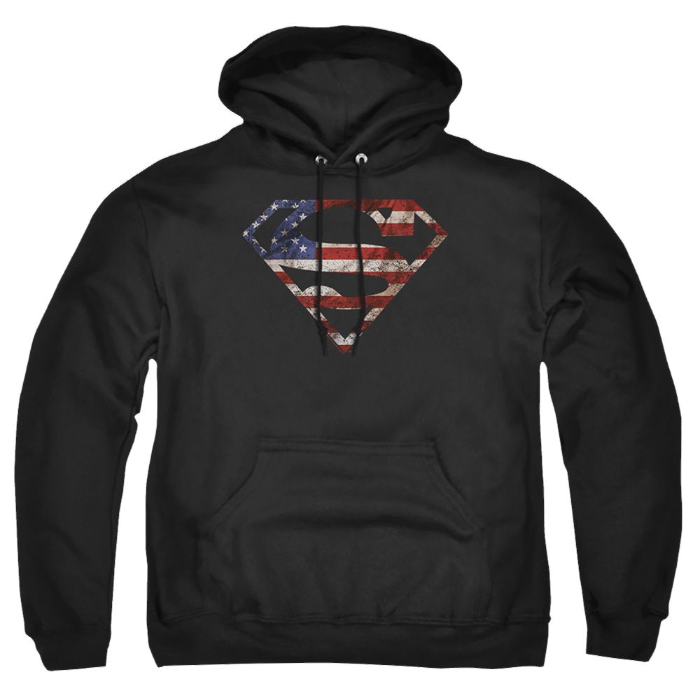 Superman Super Patriot - Pullover Hoodie Pullover Hoodie Superman   