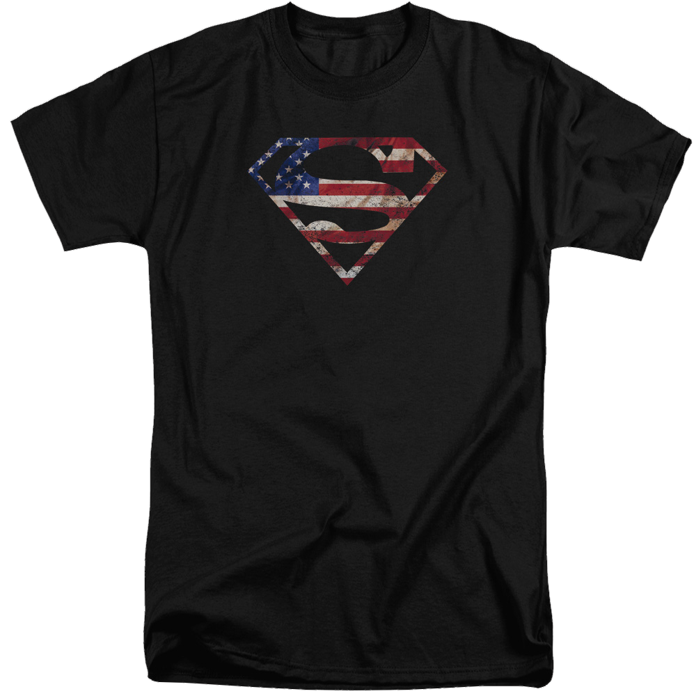Superman Super Patriot - Men's Tall Fit T-Shirt Men's Tall Fit T-Shirt Superman   