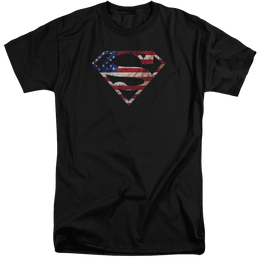 Superman Super Patriot - Men's Tall Fit T-Shirt Men's Tall Fit T-Shirt Superman   
