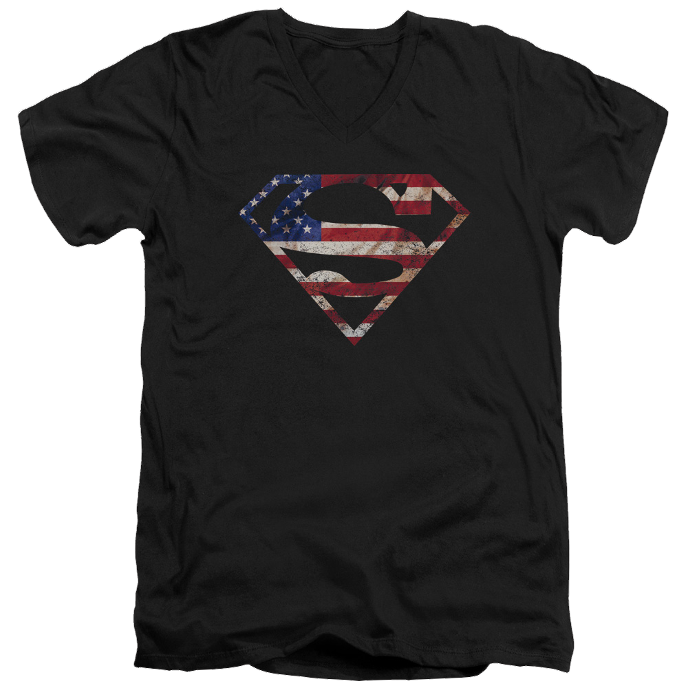 Superman Super Patriot - Men's V-Neck T-Shirt Men's V-Neck T-Shirt Superman   