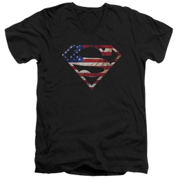 Superman Super Patriot - Men's V-Neck T-Shirt Men's V-Neck T-Shirt Superman   