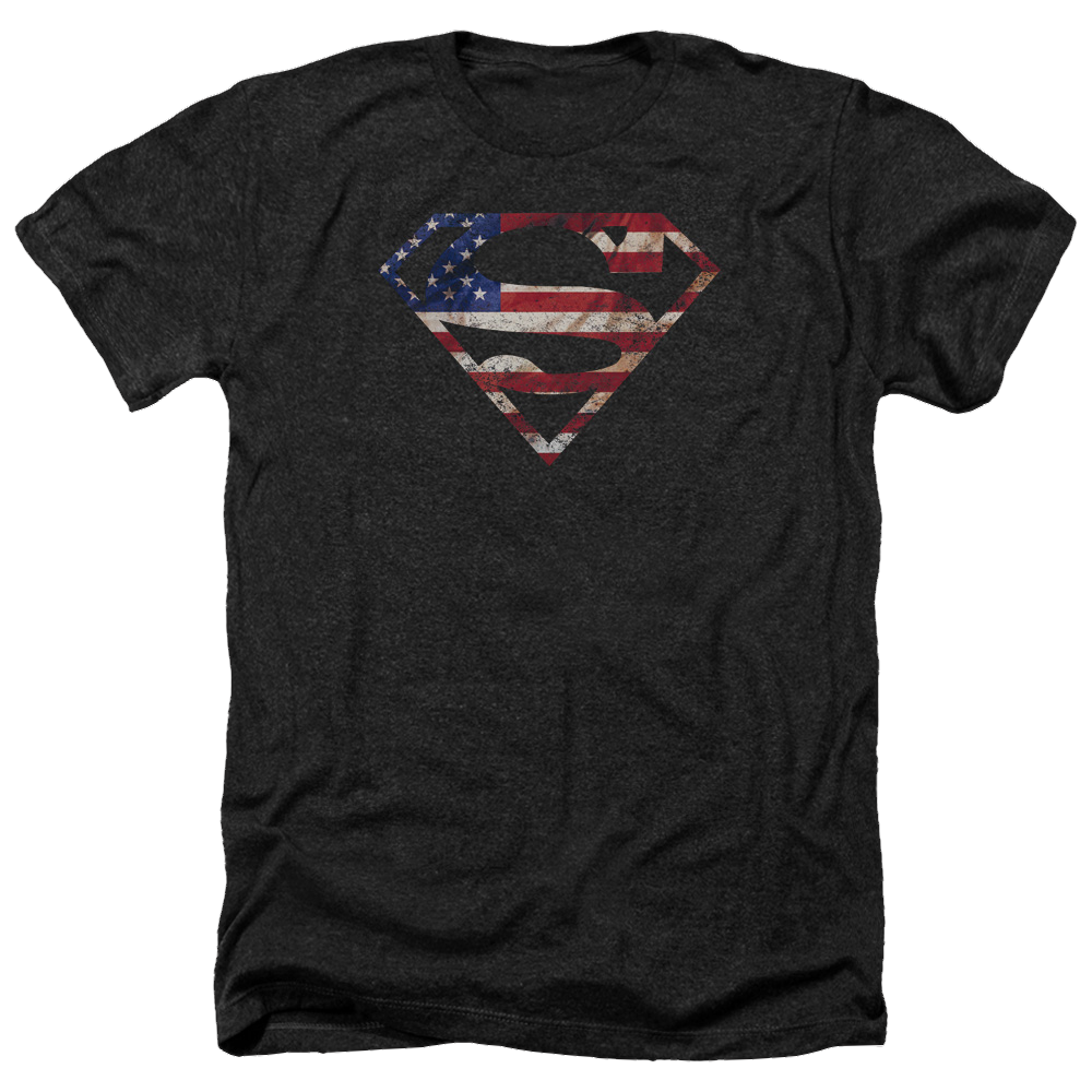 Superman Super Patriot - Men's Heather T-Shirt Men's Heather T-Shirt Superman   