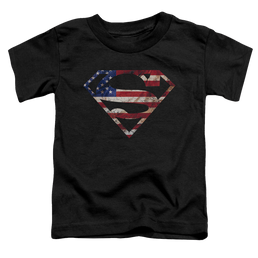 Superman Super Patriot - Toddler T-Shirt Toddler T-Shirt Superman   