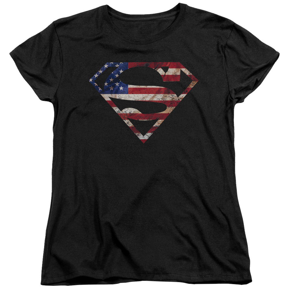 Superman Super Patriot - Women's T-Shirt Women's T-Shirt Superman   
