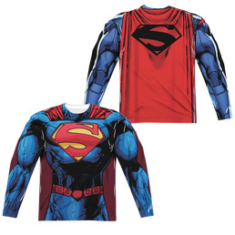 Superman New 52 Superman (Front/Back Print) - Men's All-Over Print Long Sleeve Men's All-Over Print Long Sleeve Superman   