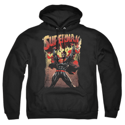 Superman Lift Up - Pullover Hoodie Pullover Hoodie Superman   
