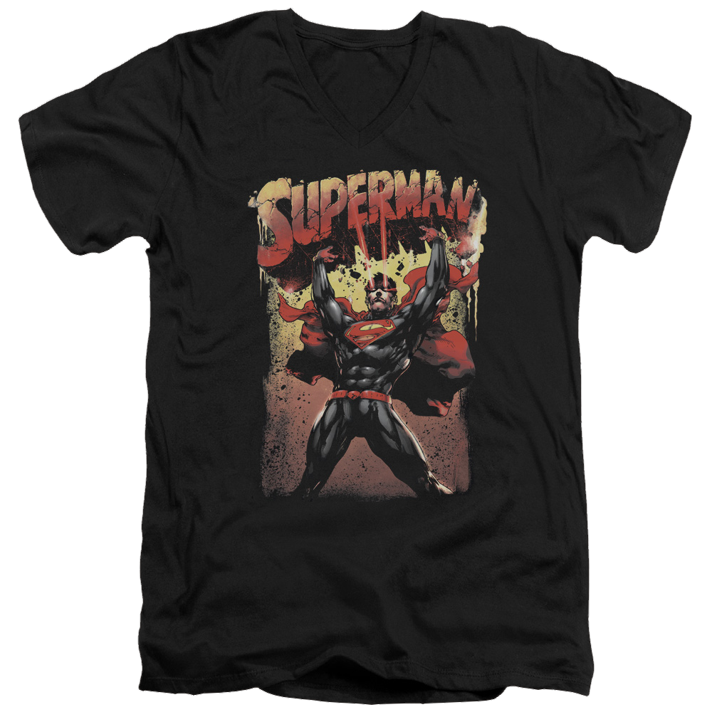 Superman Lift Up - Men's V-Neck T-Shirt Men's V-Neck T-Shirt Superman   