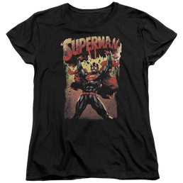 Superman Lift Up - Women's T-Shirt Women's T-Shirt Superman   