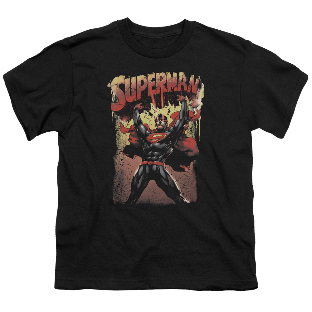 Superman Lift Up - Youth T-Shirt Youth T-Shirt (Ages 8-12) Superman   