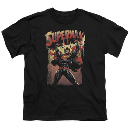Superman Lift Up - Youth T-Shirt Youth T-Shirt (Ages 8-12) Superman   