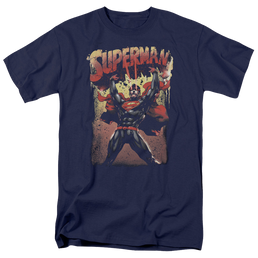 Superman Lift Up - Men's Regular Fit T-Shirt Men's Regular Fit T-Shirt Superman   