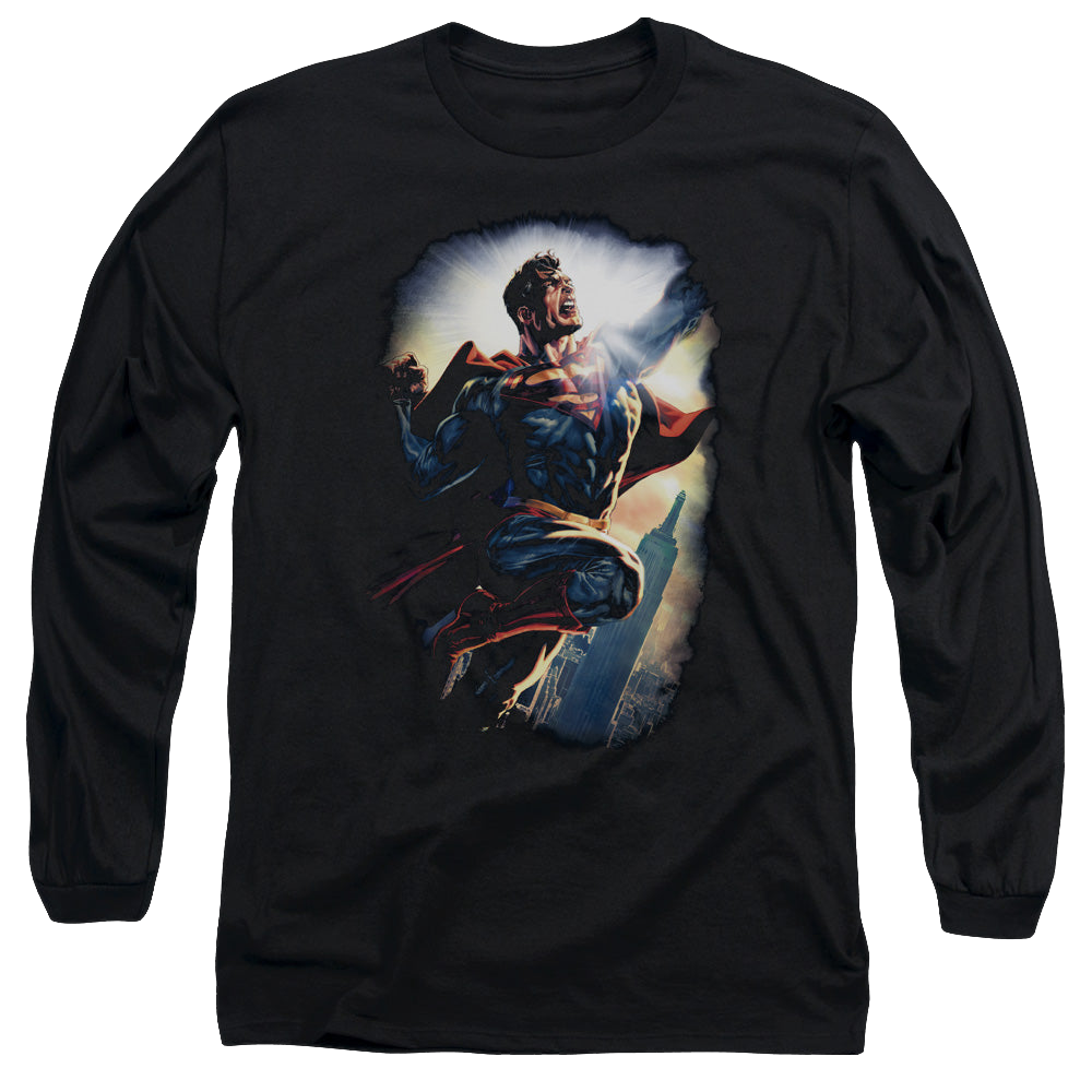 Superman Ck Superstar - Men's Long Sleeve T-Shirt Men's Long Sleeve T-Shirt Superman   