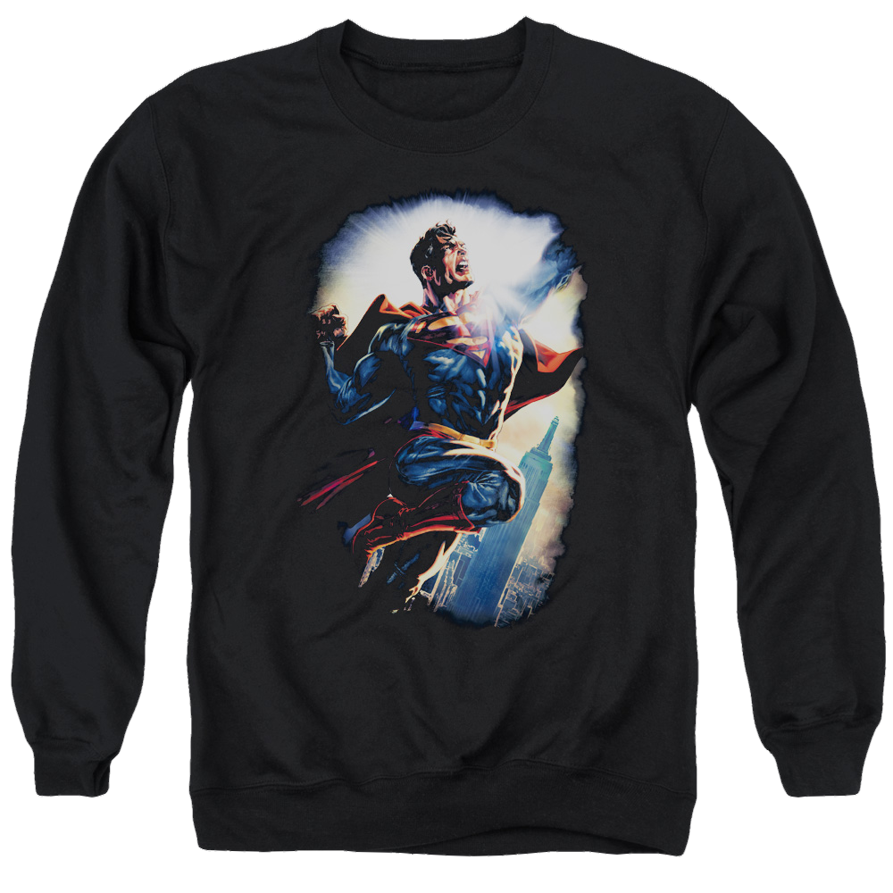 Superman Ck Superstar - Men's Crewneck Sweatshirt Men's Crewneck Sweatshirt Superman   