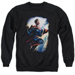 Superman Ck Superstar - Men's Crewneck Sweatshirt Men's Crewneck Sweatshirt Superman   