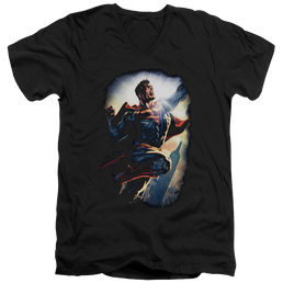 Superman Ck Superstar - Men's V-Neck T-Shirt Men's V-Neck T-Shirt Superman   