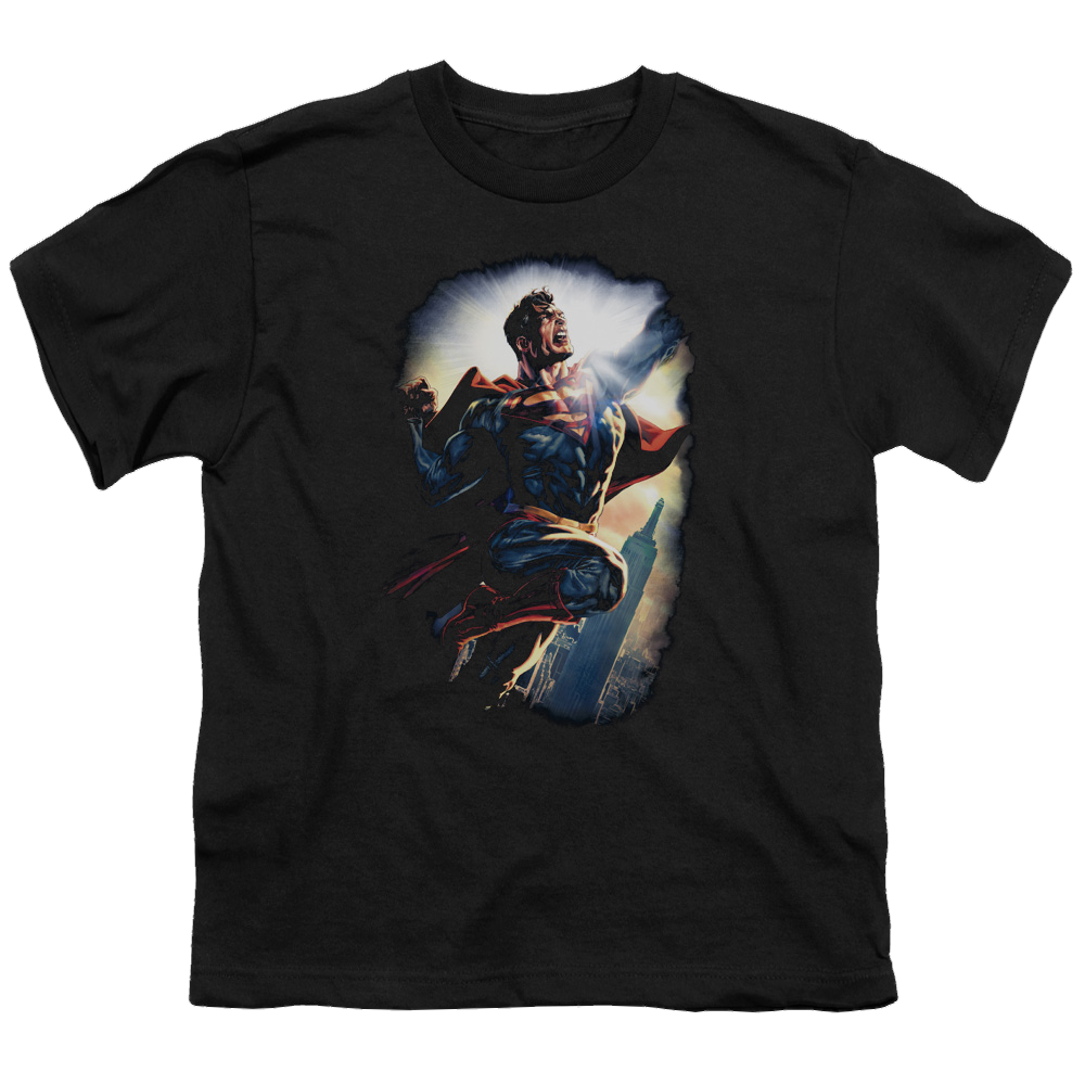 Superman Ck Superstar - Youth T-Shirt Youth T-Shirt (Ages 8-12) Superman   