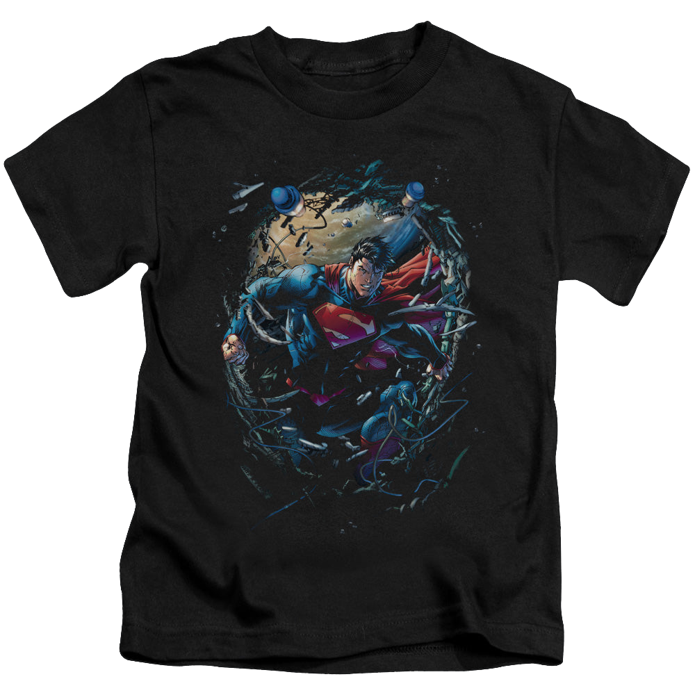 Superman Breaking Space - Kid's T-Shirt Kid's T-Shirt (Ages 4-7) Superman   