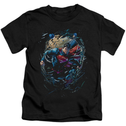 Superman Breaking Space - Kid's T-Shirt Kid's T-Shirt (Ages 4-7) Superman   