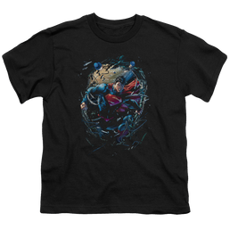 Superman Breaking Space - Youth T-Shirt Youth T-Shirt (Ages 8-12) Superman   