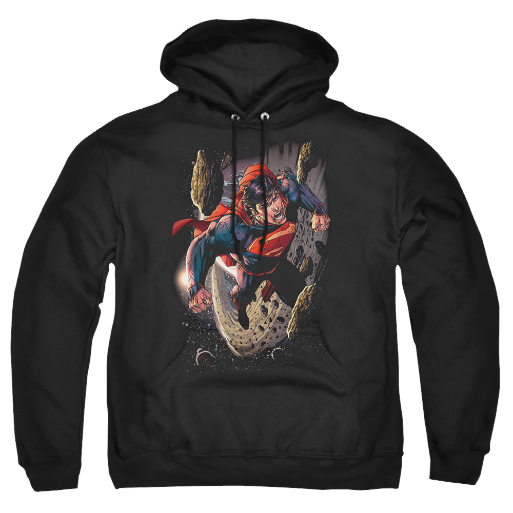 Superman Orbit - Pullover Hoodie Pullover Hoodie Superman   