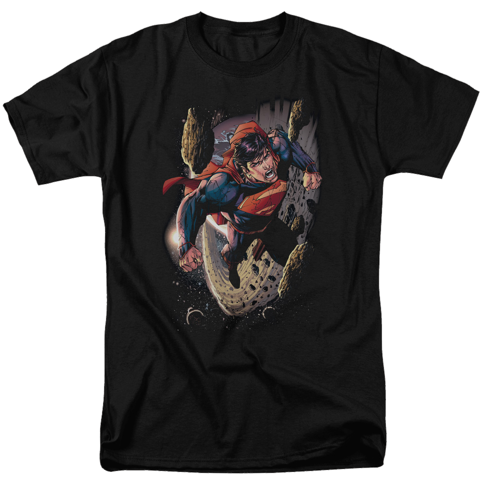 Superman Orbit - Men's Regular Fit T-Shirt Men's Regular Fit T-Shirt Superman   
