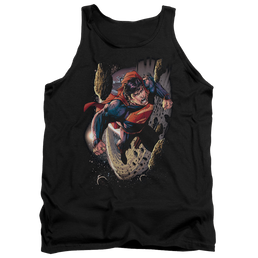 Superman Orbit - Men's Tank Top Men's Tank Superman   