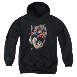 Superman Orbit - Youth Hoodie Youth Hoodie (Ages 8-12) Superman   