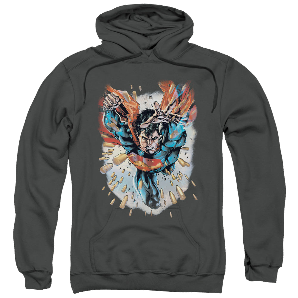 Superman Within My Grasp - Pullover Hoodie Pullover Hoodie Superman   