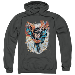 Superman Within My Grasp - Pullover Hoodie Pullover Hoodie Superman   
