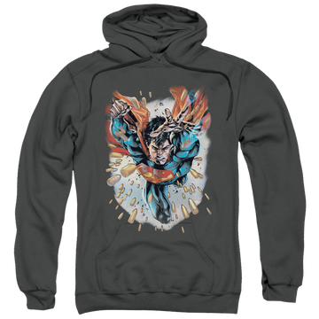 Superman Within My Grasp - Pullover Hoodie Pullover Hoodie Superman   