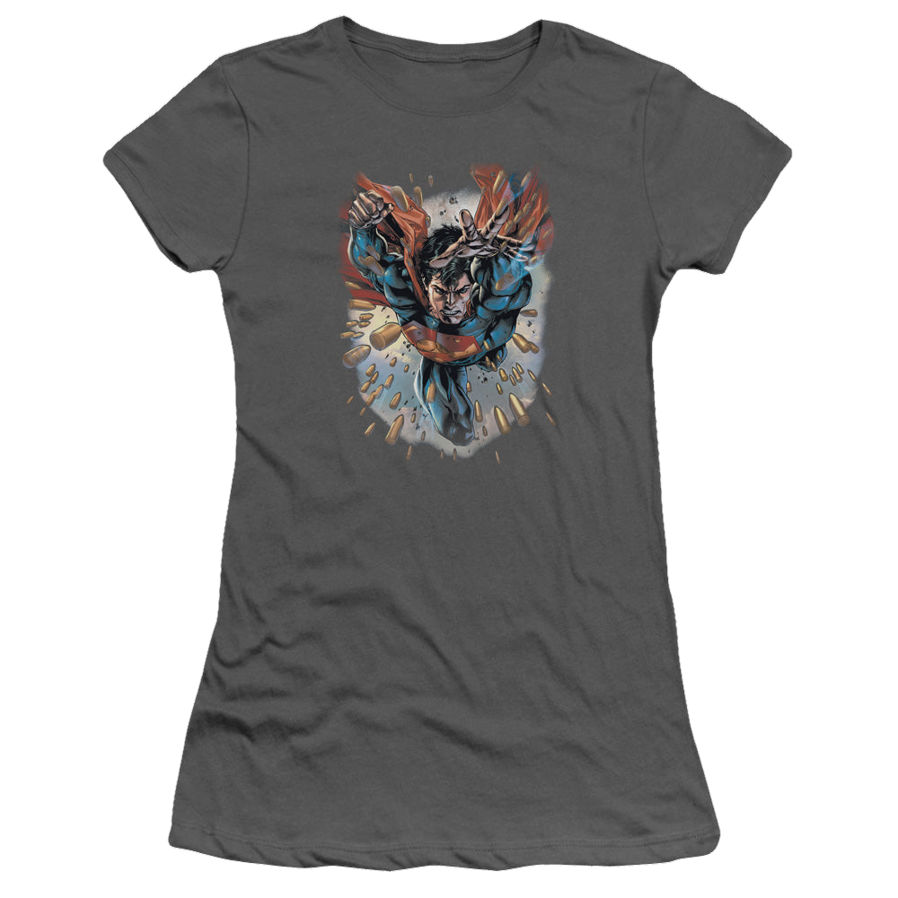 Superman Within My Grasp - Juniors T-Shirt Juniors T-Shirt Superman   