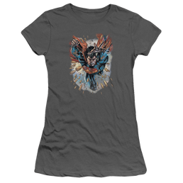 Superman Within My Grasp - Juniors T-Shirt Juniors T-Shirt Superman   