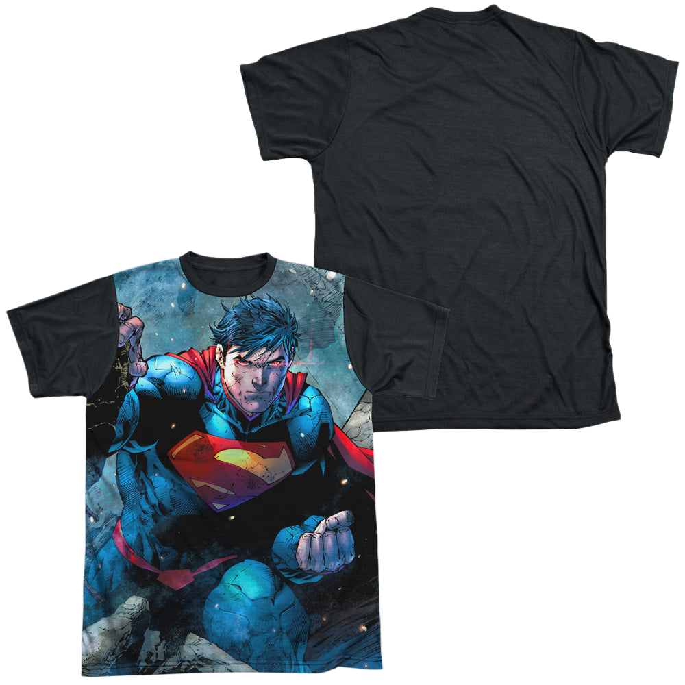 Superman Rumble - Men's Black Back T-Shirt Men's Black Back T-Shirt Superman   